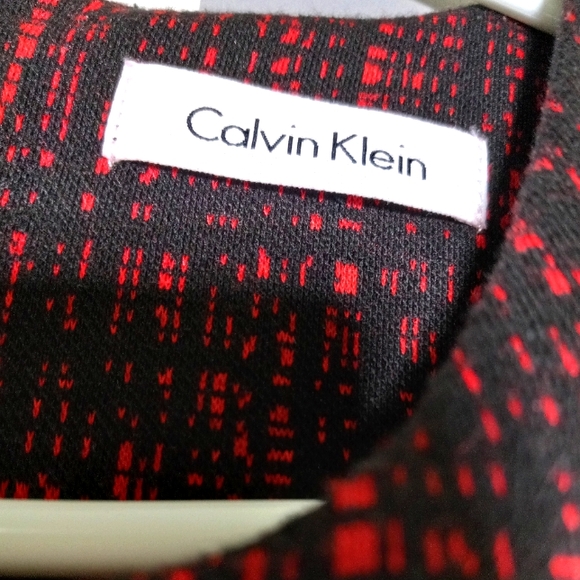 CALVIN  KLEIN Zero Sleeve Dress Size S,  Rayon and polyester material Spandex. - Picture 4 of 7